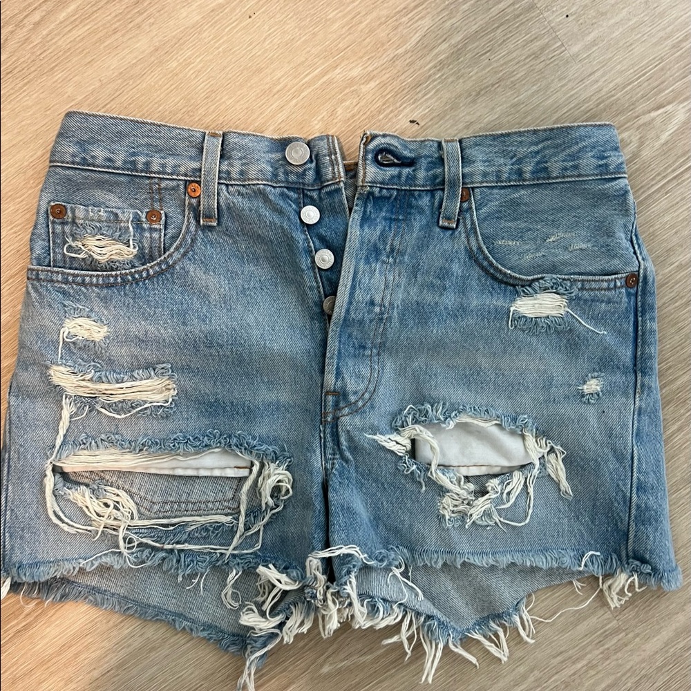 Levi denim shorts
